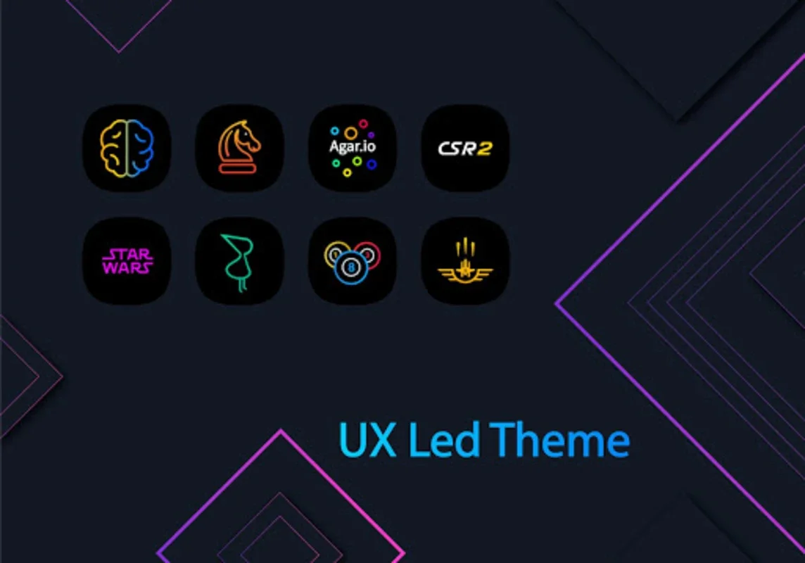 UX Led - Icon Pack for Android: Enhance Your Interface