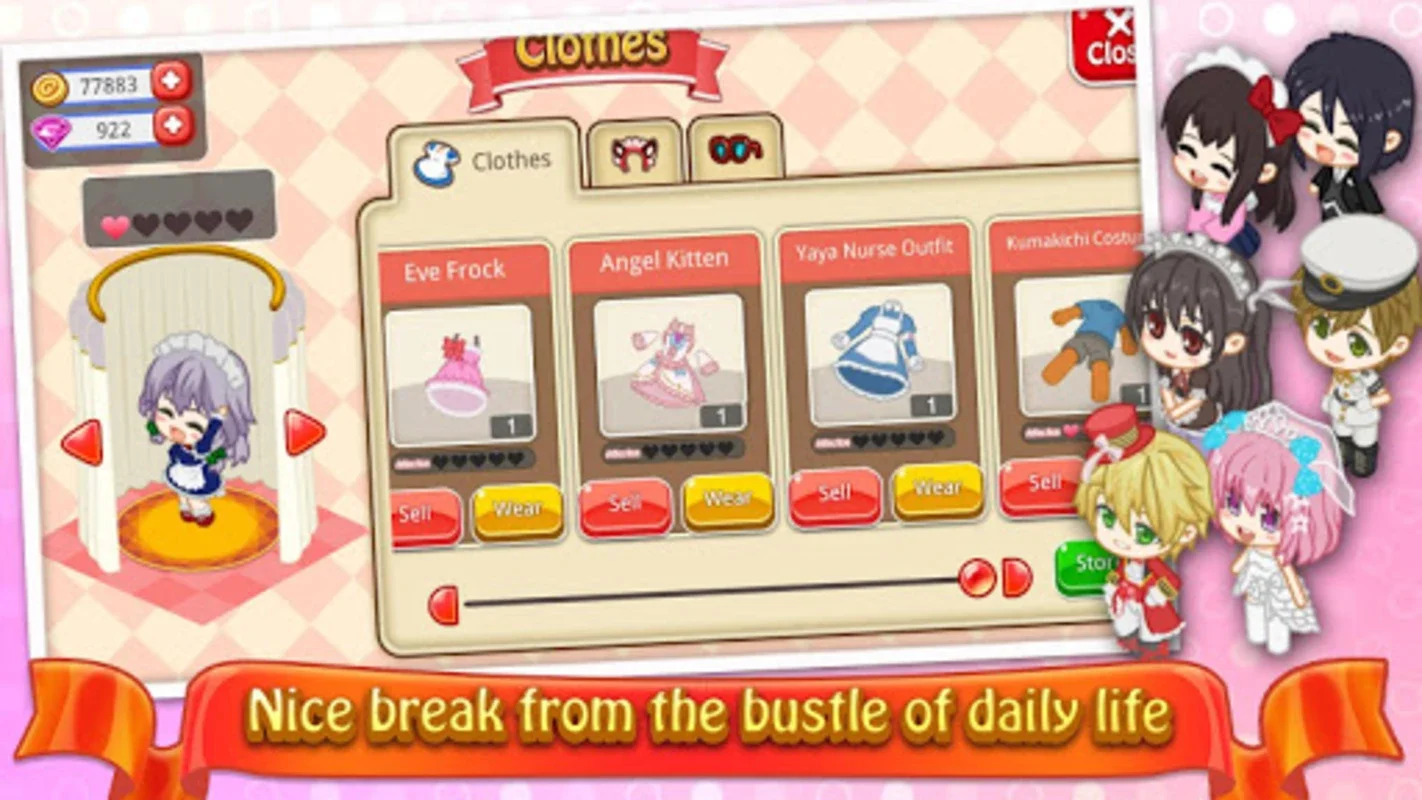 Moe Girl Cafe 2 for Android - Manage Your Restaurant