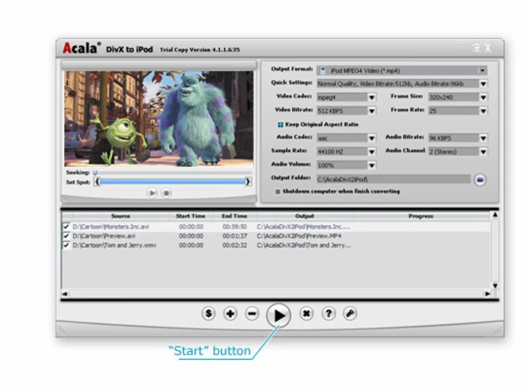 Acala DivX to iPod: Easy Video Conversion for Your Windows iPod