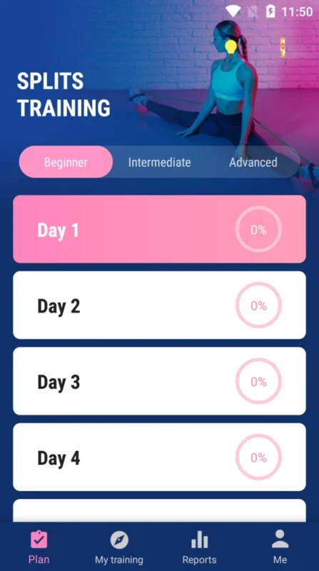 Splits in 30 Days for Android - Achieve the Splits in 4 Weeks