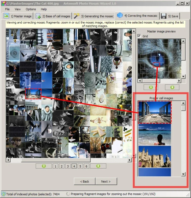 Artensoft Photo Mosaic Wizard for Windows - Create Amazing Mosaics