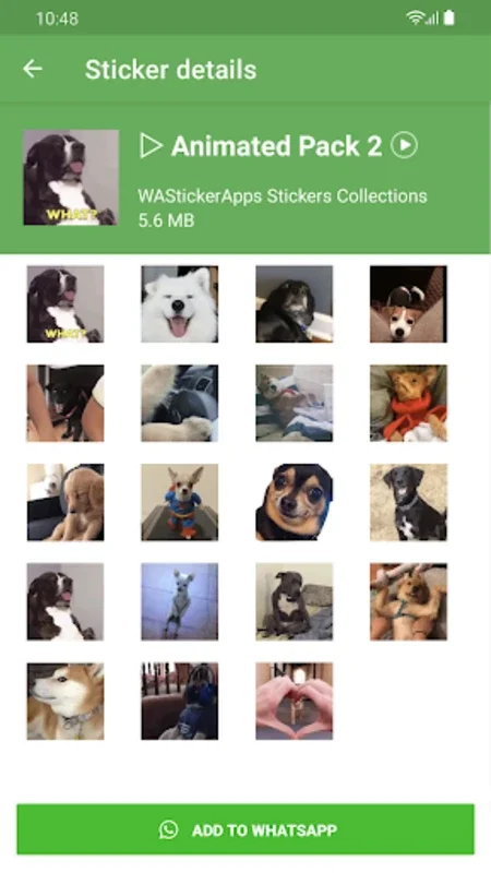 Stickers Dog Memes for Android - No Downloading Required