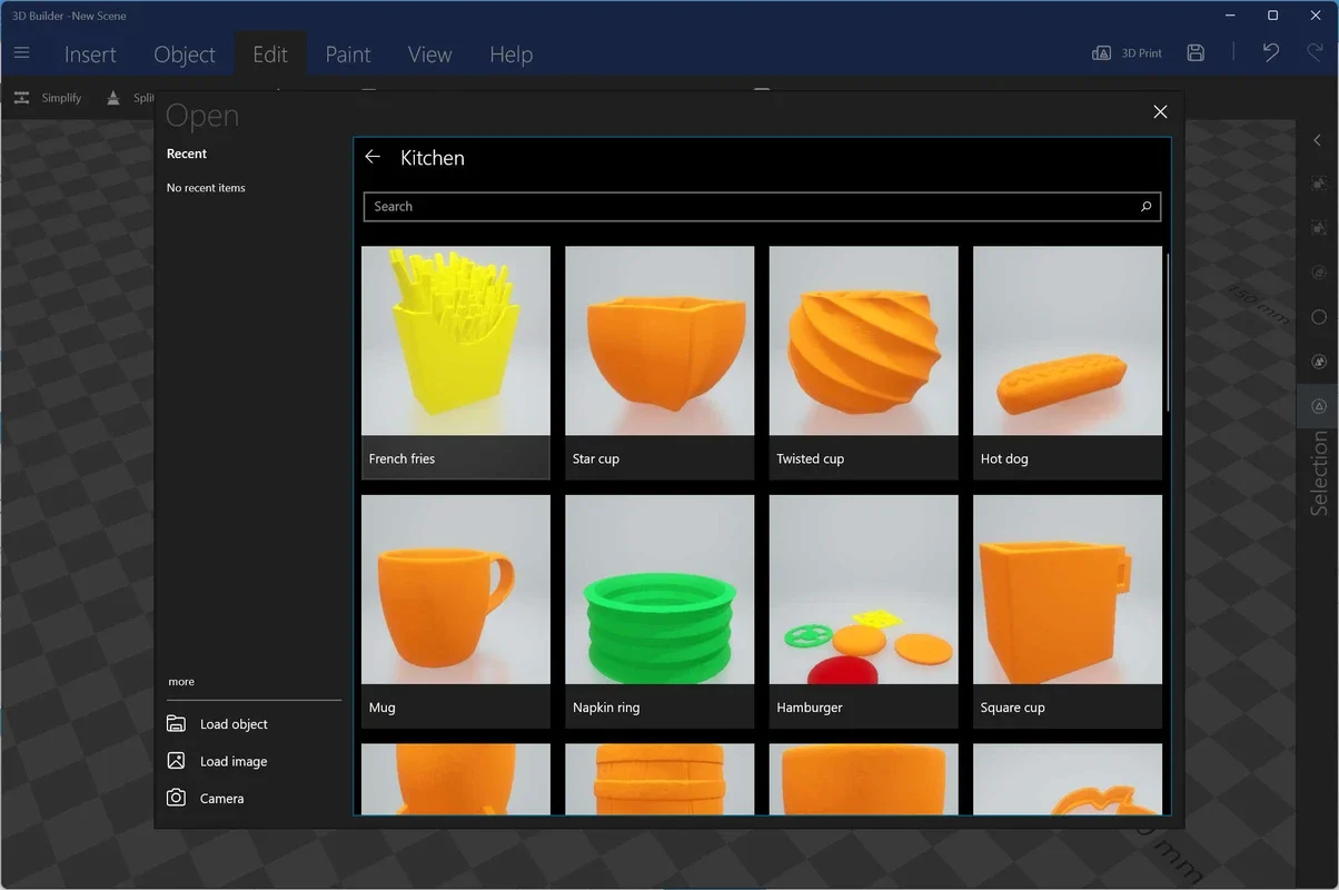 3D Builder for Windows - A User - Friendly 3D Design Tool