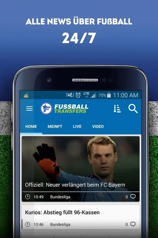 Fussball Transfers for Android - Stay Updated with Football