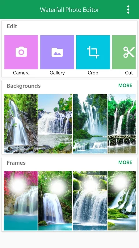 Waterfall Photo Editor for Android - Enhance Your Photos