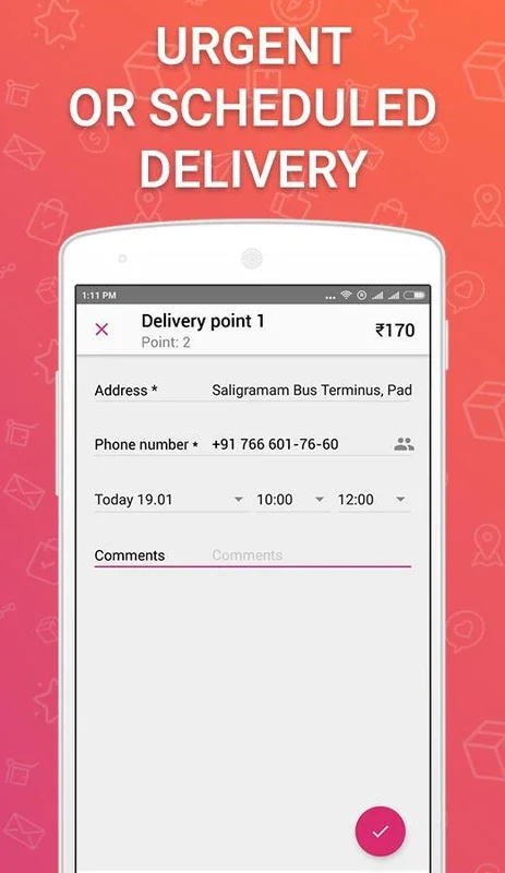 Wefast — Courier Delivery Service for Android: Fast & Convenient