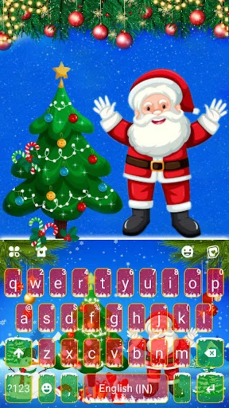 Santa Christmas Day for Android - Customizable Keyboard