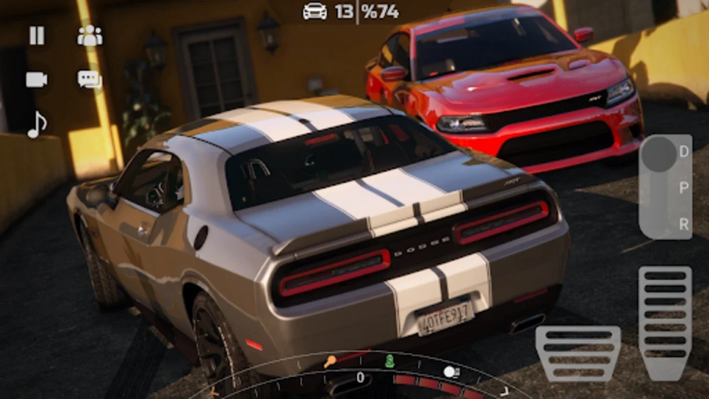 Parking Dodge Challenger for Android - Immerse in Vintage Car Driving