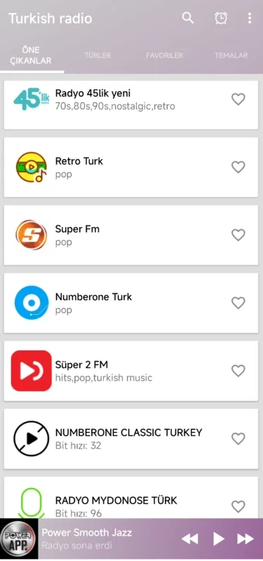 Turkey Radio for Android: Diverse Radio Content