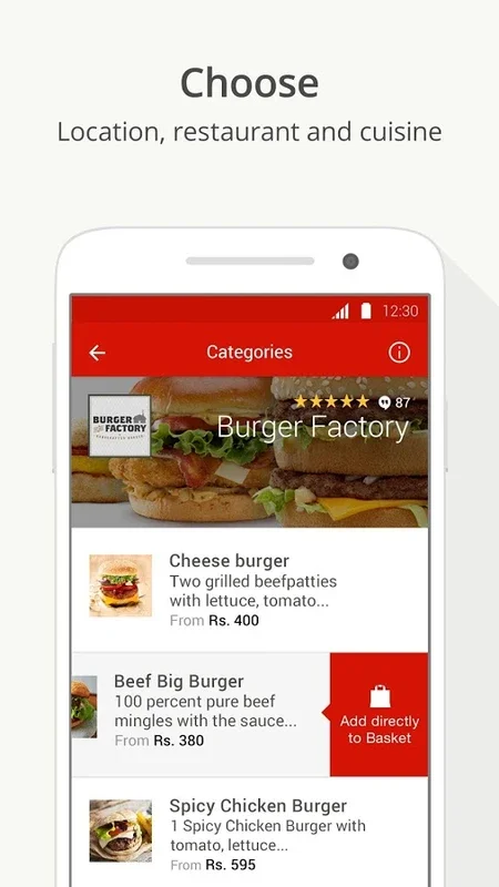 EatOye for Android: Convenient Food Ordering