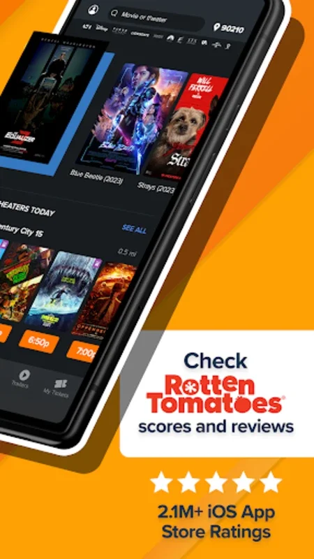 Fandango for Android - Streamline Your Movie Tickets