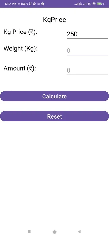 KgCal for Android: The Ultimate Weight-to-Price Converter