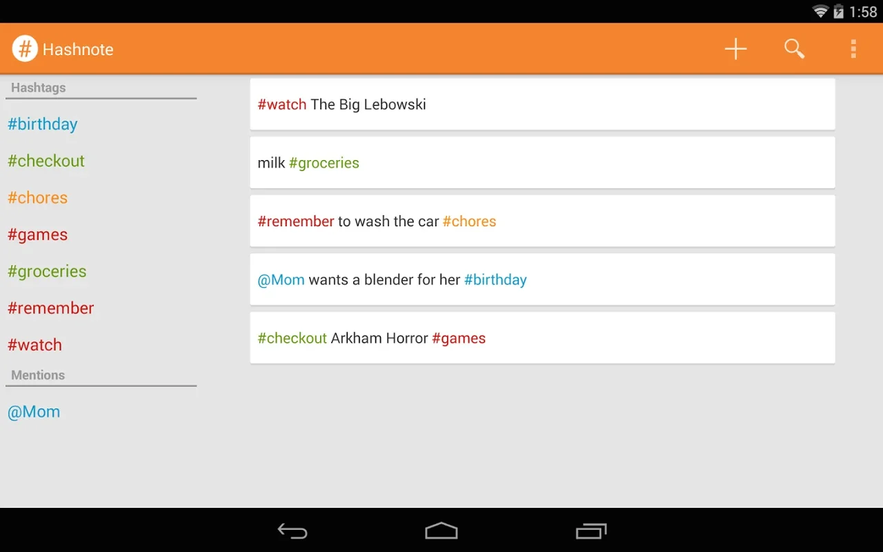 Hashnote for Android - Streamline Your Note-Taking