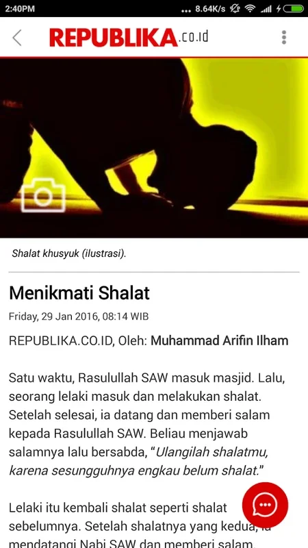 Republika for Android - Comprehensive Muslim News App