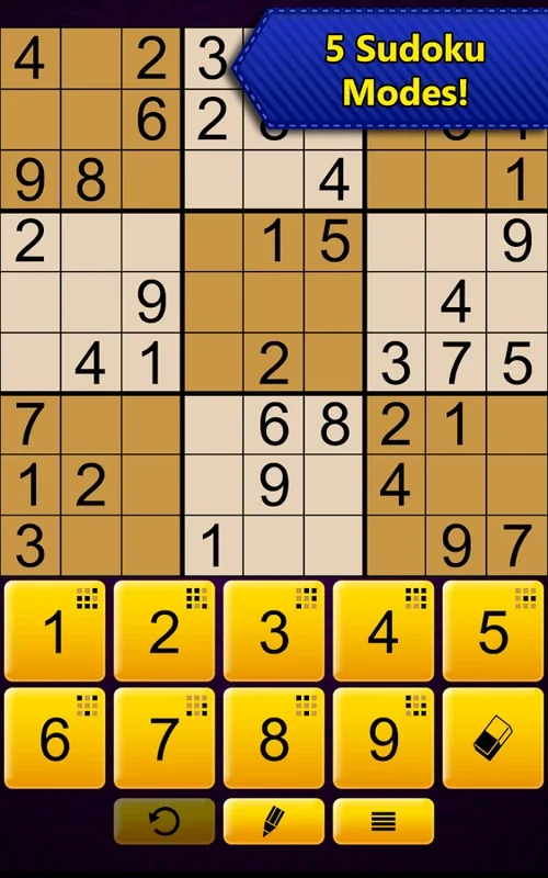 Sudoku Epic for Android: Diverse Puzzles Galore