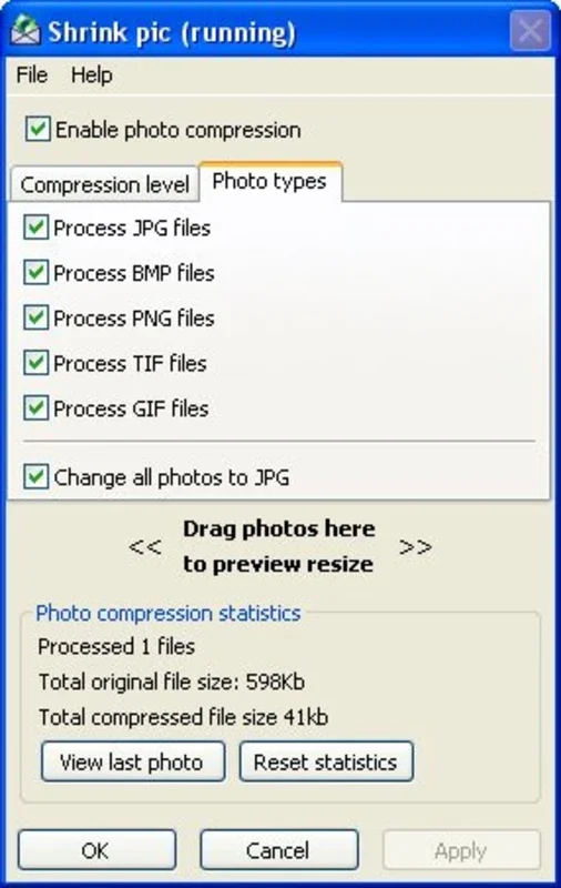 Shrink Pic for Windows - Resize Images for Easy Sharing