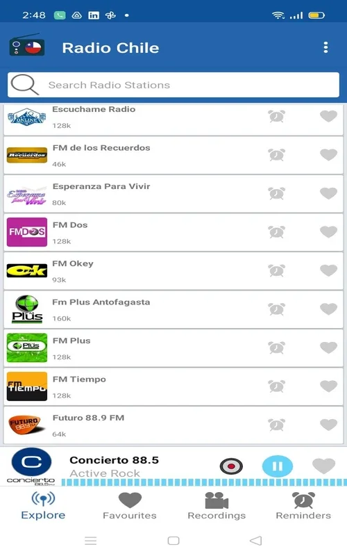 Radio Chile for Android - Enjoy Diverse Radio Shows