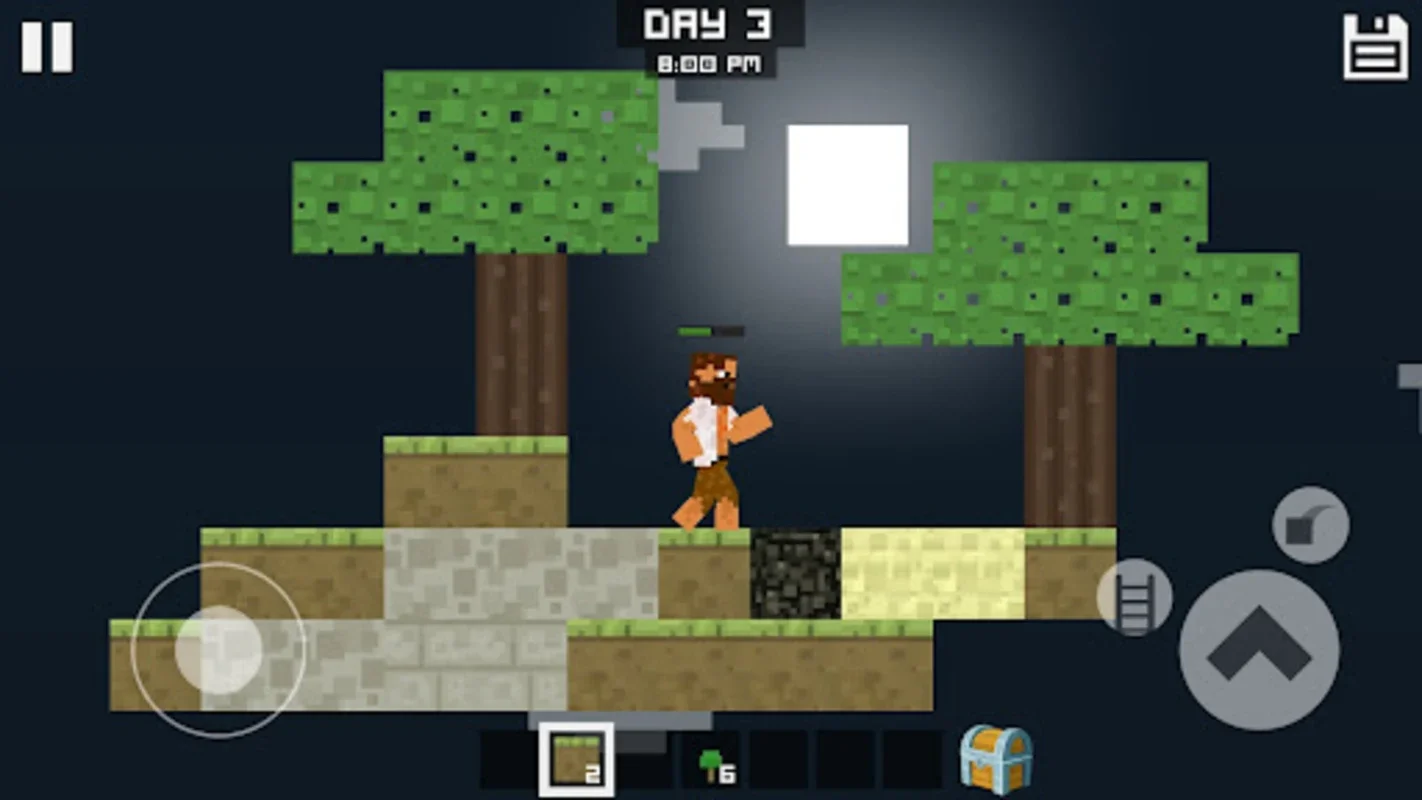 Block Skyland Survival 2D for Android - Immersive Survival Crafting