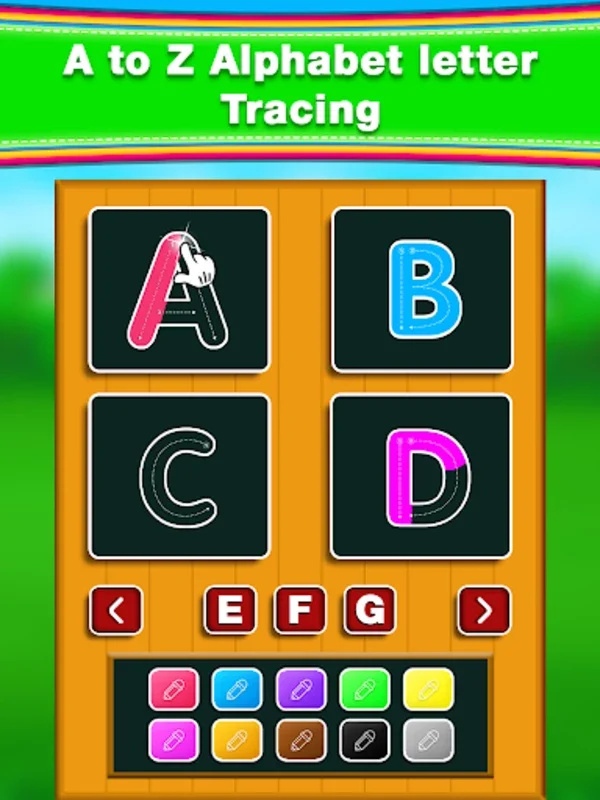 ABC Writing and Phonics for kids on Android - No Downloading Required