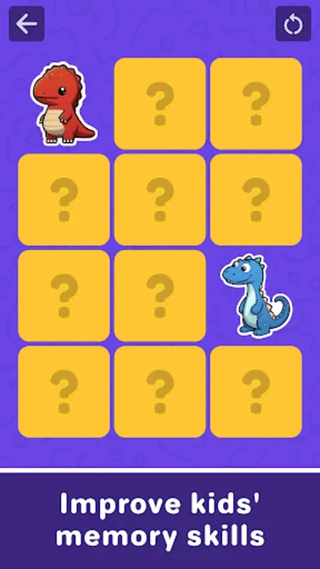 Memory Match for Kids for Android - Enhance Kids' Memory