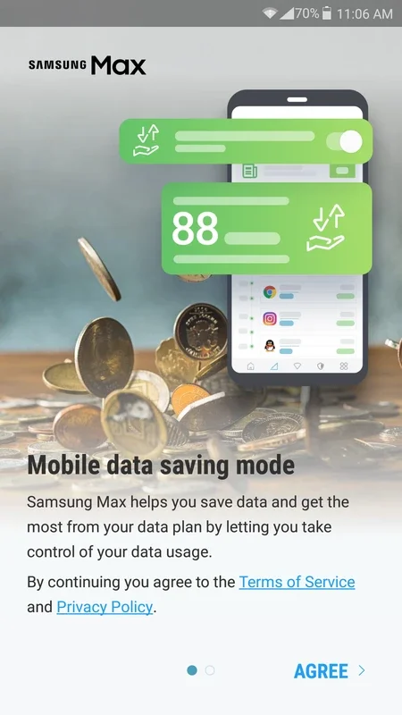 Samsung Max: Android Data Savings and Privacy Protection