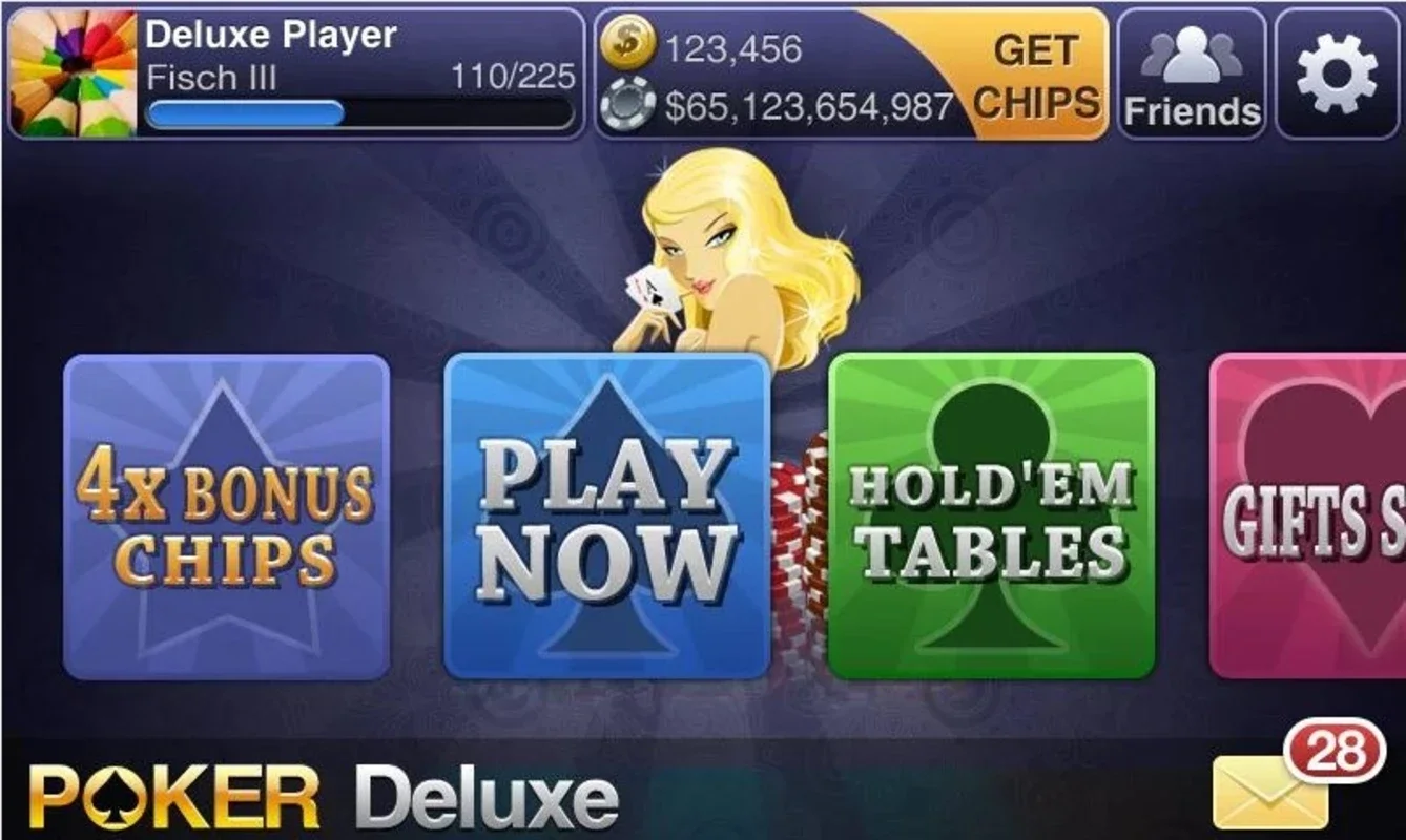 Texas HoldEm Poker Deluxe: Android Poker Game with Social Features