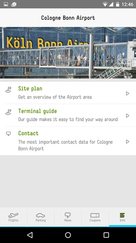 Cologne Bonn Airport for Android - Real-Time Updates & More