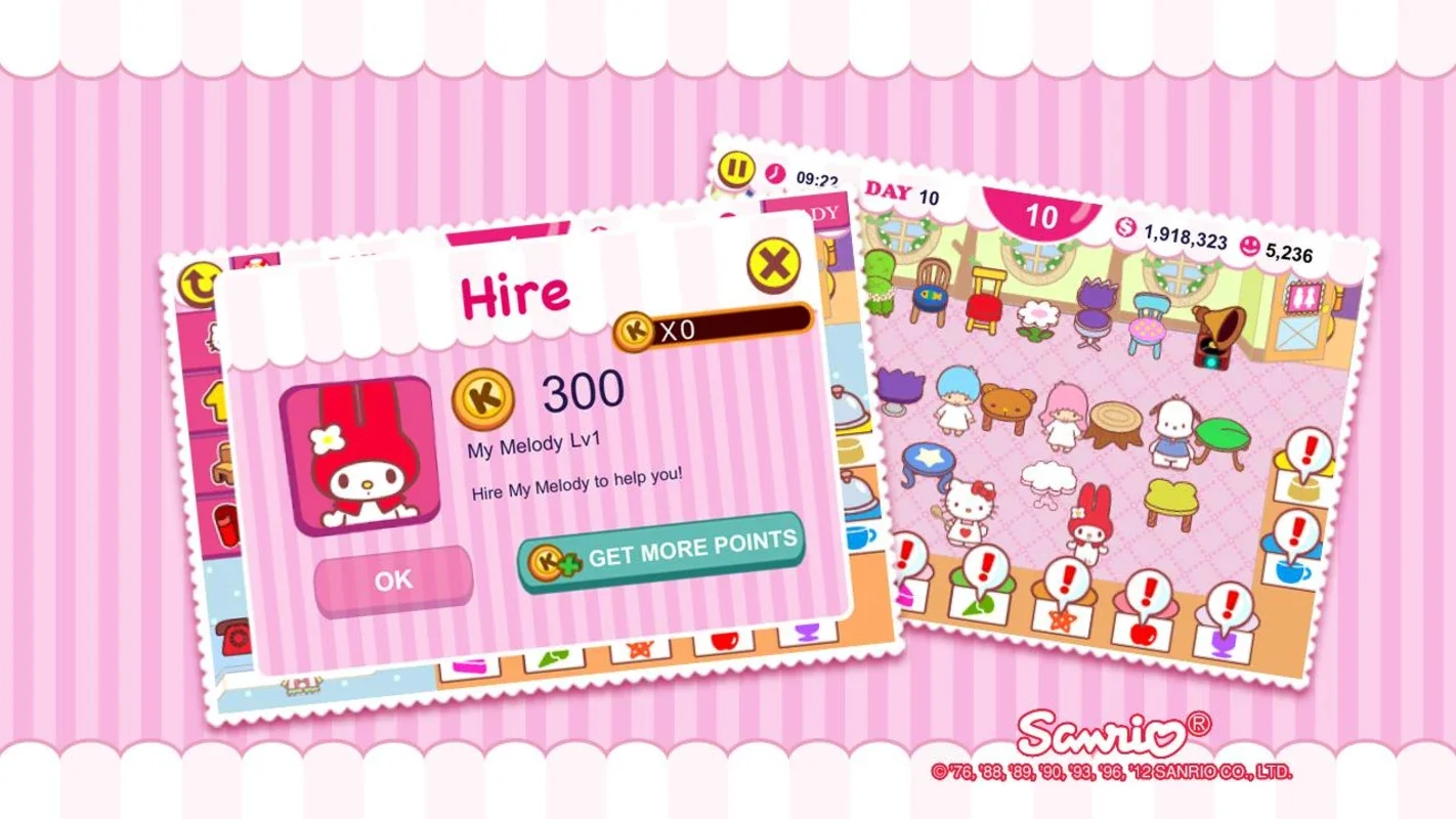 Hello Kitty Cafe Seasons for Android - Manage Your Cafe on the Go