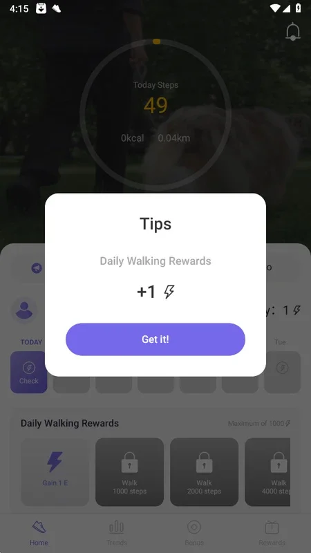 WalkWork: Earn Cash & Rewards by Walking on Android