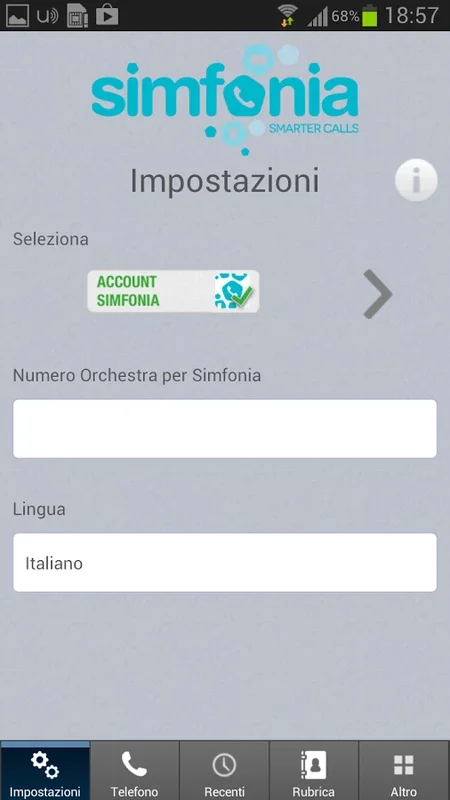 Simfonia for Android: Affordable International Calls