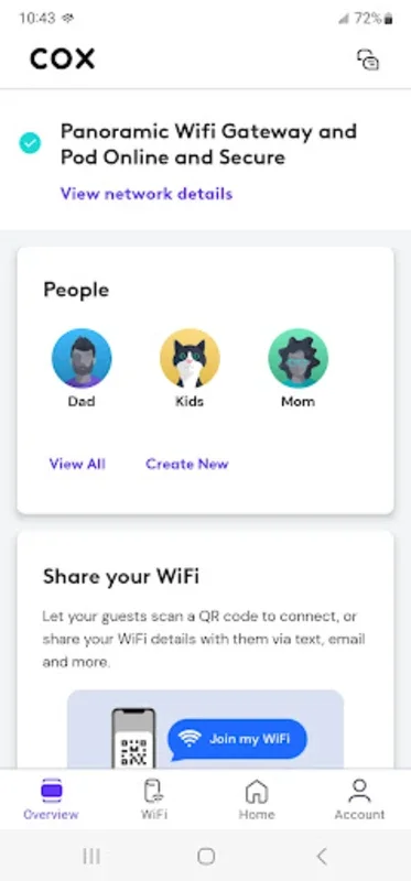 Cox Panoramic Wifi for Android - Manage Home Network Easily
