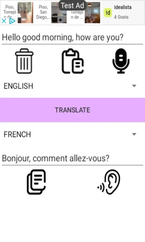 Speak and Translate Languages for Android - Seamless Communication