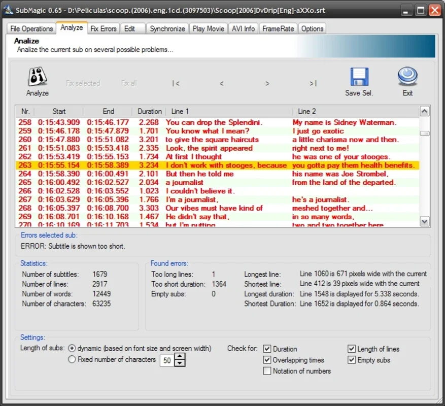 SubMagic for Windows - The Ideal Subtitle Editor