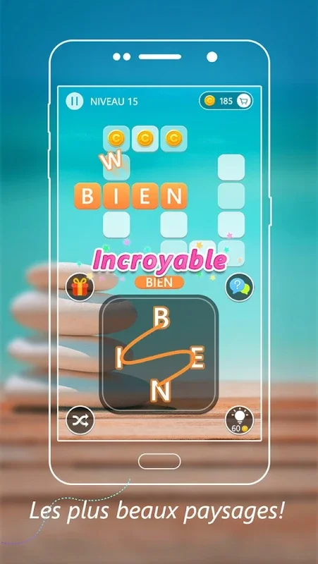 Voyage Des Mots for Android - Engaging Puzzles & Stunning Landscapes