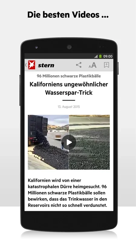 stern for Android: Comprehensive German News