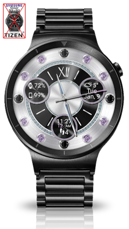 Diamond Royale HD Watch Face for Android: Stylish and Functional