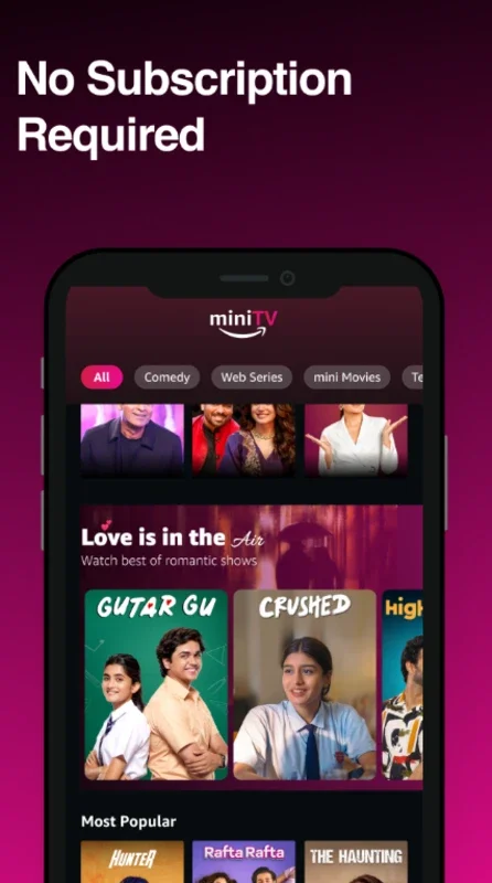 Amazon miniTV: Free Streaming of Indian Entertainment on Android