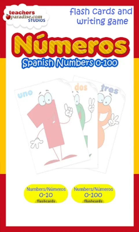 Numeros 0-10 Spanish Numbers for Android - Master Spanish Numbers