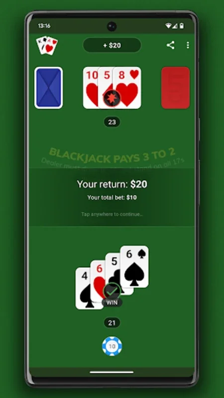 Blackjack for Android - Enjoy Anytime, Anywhere