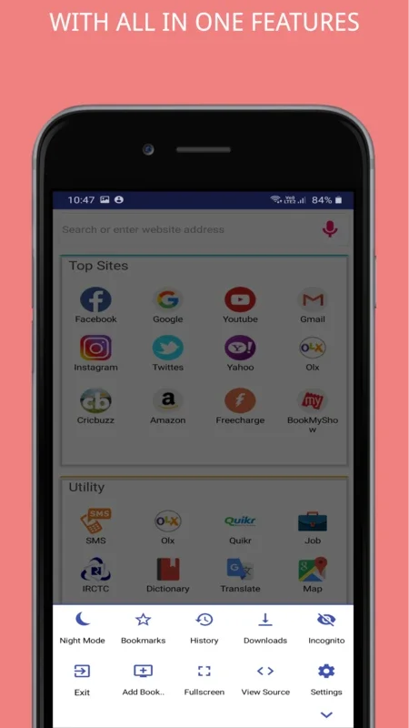 DIMHOST BROWSER for Android - Seamless Browsing Experience