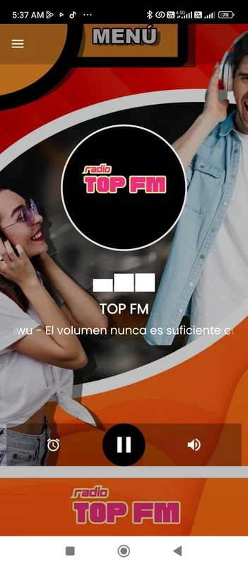 RADIO TOP FM for Android - Diverse Radio Content