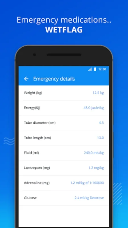 Paediatric emergency/dose/calc for Android: Accurate Dosage Aid