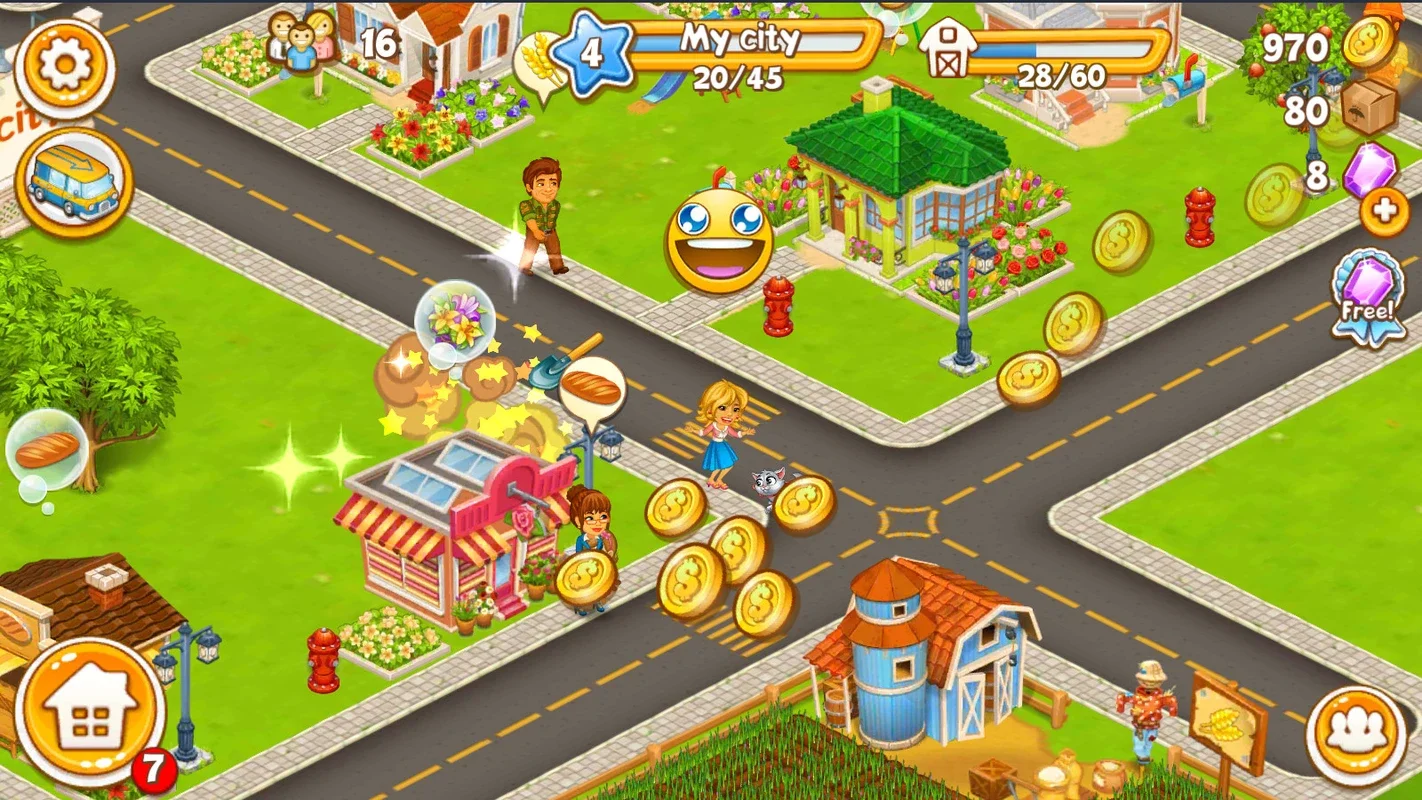 Megapolis Сity: Village to Town for Android - Build Your Dream City