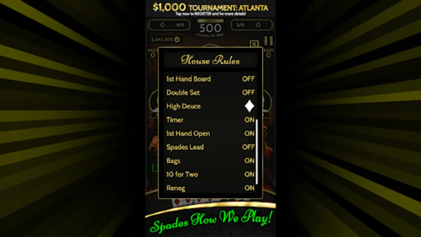 Black Spades - Jokers & Prizes for Android: Engaging Card Play