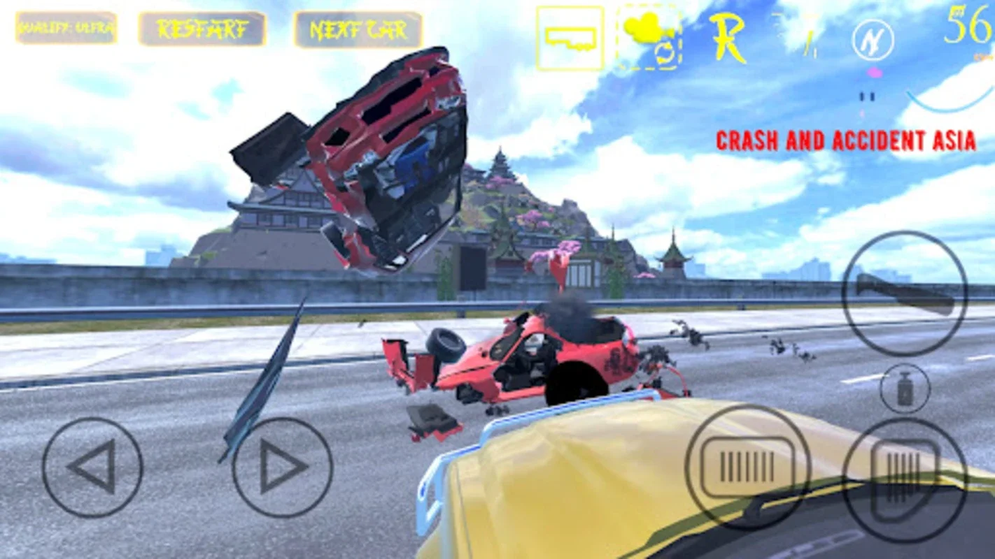 Crash And Accident Asia for Android - An Open-World Car Crash Adventure