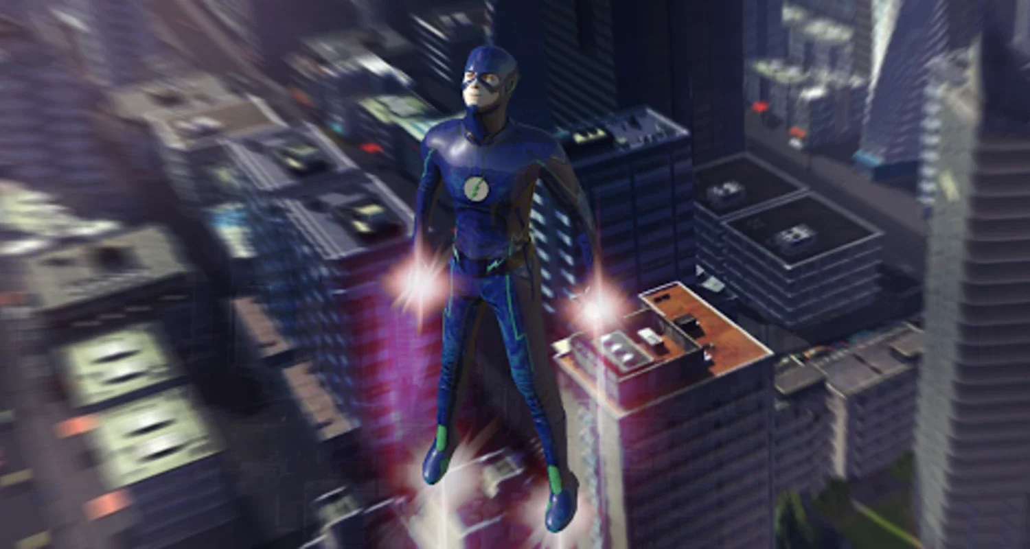 Flying Superhero Light 2020 for Android: Save the City