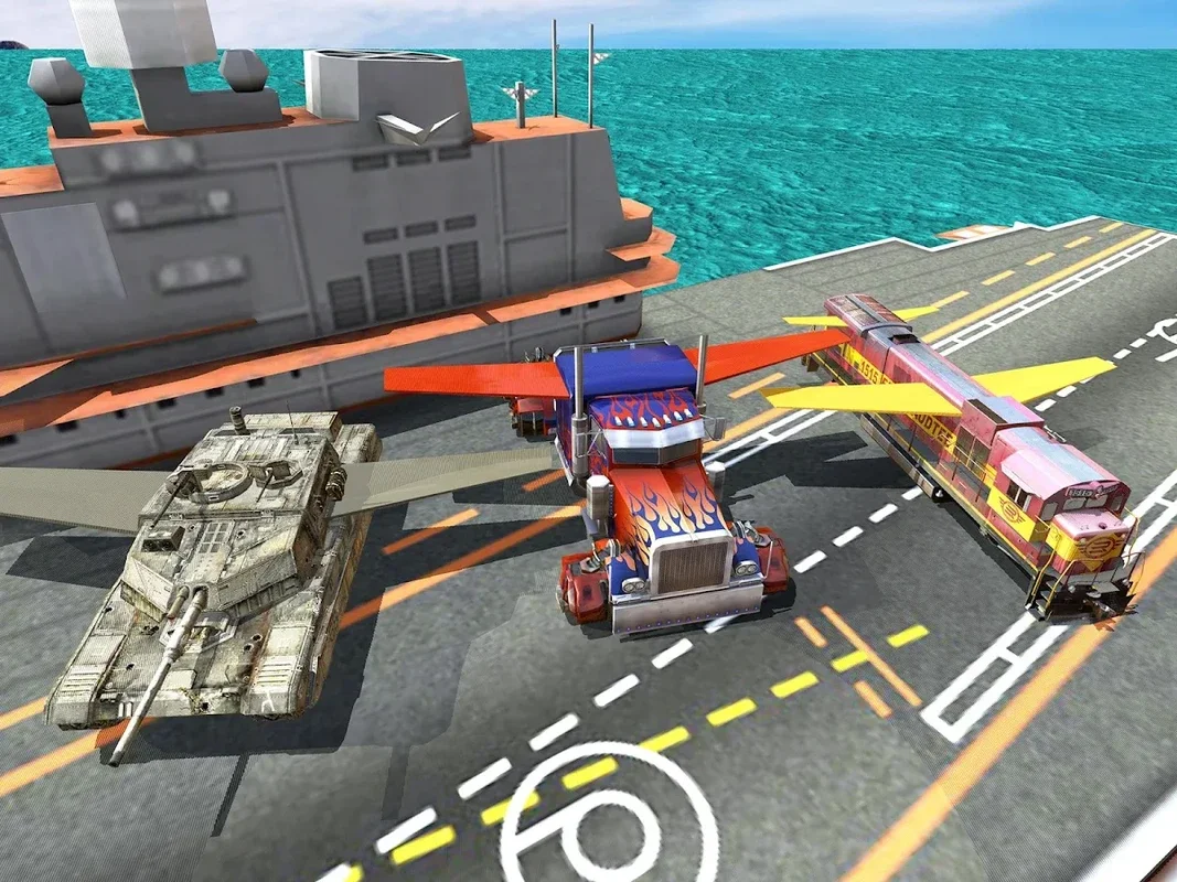 Flying Truck & Tank Air Attack for Android: Thrilling Air Combat