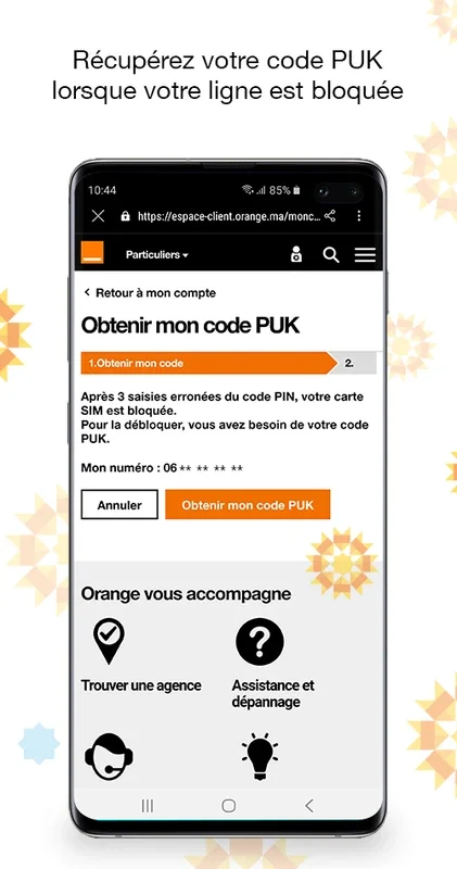 Orange et moi Maroc for Android - Manage Your Account Easily