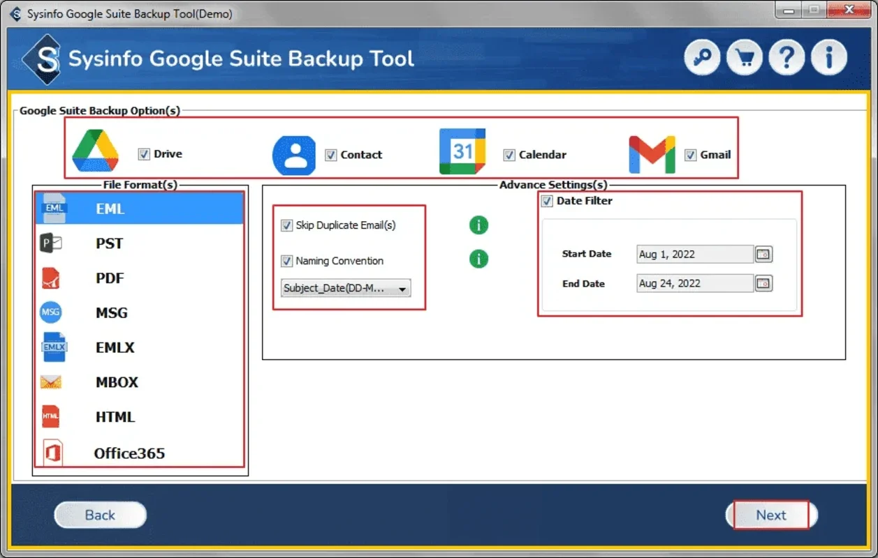 G Suite Backup Tool for Windows: Secure Your Data