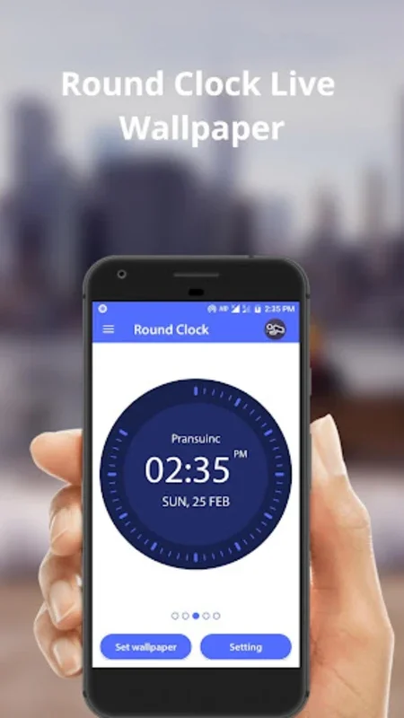 Round Clock for Android - Customize Your Time Display